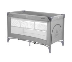 KikkaBoo Reisebett So Gifted Grau / ab Geburt / bis 15 kg