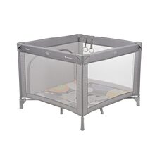 KikkaBoo Laufstall Enjoy Grey Cat / von Geburt bis 36 Monate