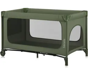 Lionelo Reisebett Jasmingrün Olive / von 0 bis 36 Monaten