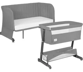 Lionelo Kinderbett Thomi PLUS 5in1 Grauer Beton