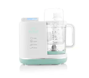 ETA ETA430690000 MIMI 6-in-1 weiß-grün / Dampfgarer + Mixer / LCD-Display
