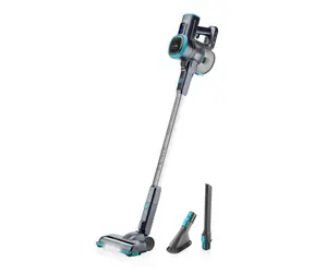 ETA ETA123390000 Fenix grau-blauer 2-in-1-Stielstaubsauger / Li- ION 25,2 V / bis zu 40 Minuten Betriebsdauer / 0,6 l 