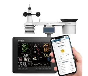 Garni 2060 Arcus WLAN-Wetterstation mit 24/7-Vorhersage