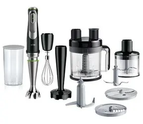 Ausgepackt - Braun MultiQuick 9 MQ 9187XLI silber / Stabmixer / 1200 W / 3 Geschwindigkeiten / Ausgepackt