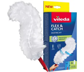 Vileda Flex & Catch Staubwedel mit kurzem Griff