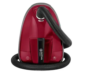 Nilfisk SELECT DRCL13E08A2 CLASSIC roter Staubsauger mit Beutel / 450 W / 3,1 l 