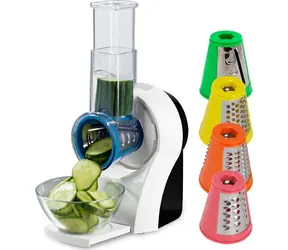 Nagelneu - Esperanza EKM026 Caprese Elektroreibe weiß / 150 W / 5 austauschbare Aufsätze / nagelneu