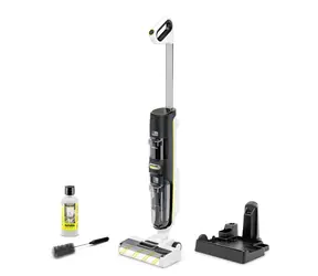 Kärcher FCV 4 Natural N / Akku-Stielstaubsauger mit Wischfunktion / 18 V / 750 ml