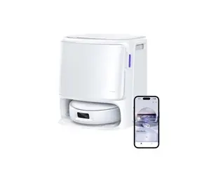 Narwal Freo Z10 Pro weiß - KI-gesteuerter Saugroboter mit Rotationswischer und Selbstreinigungsstation