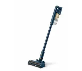 Philips Aqua 5000 XC5043/01 blau / Akku-Stielstaubsauger / 0,27 l / 60 min / Li- ION / <84 dB / 25,2 V