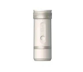 Outin Fino Tragbare elektrische Espresso-Kaffeemühle, weiß / Tragbare Kaffeemühle / 25-g-Behälter