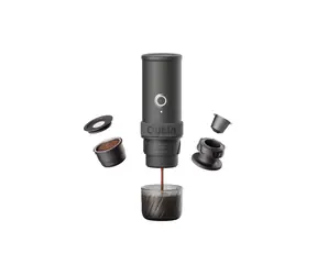 Outin Mino Tragbare elektrische Espressomaschine Space Grau / Tragbare Espressomaschine / 9000 mAh