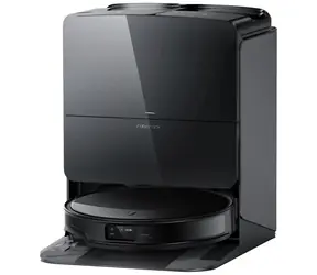Neu - Roborock Saros 10R schwarz / Saugroboter / 66 W / Saugen und Wischen / 19.000 Pa / 6.400 mAh / 65 dB / neu