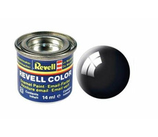 Revell Emailfarbe Nr.07 - glänzend - schwarz (14ml)