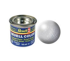 Revell Emailfarbe Nr. 90 - Metallic - Silber (14ml)