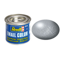 Revell Emailfarbe Nr. 91 - Metallic - Stahl (14ml)
