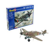 Revell Messerschmitt Bf 109 G-10 / Plastikmodell / 1:72 / Anzahl Teile 37 / Schwierigkeitsgrad 3 / Altersempfehlung: ab 10 Jahren