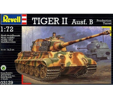 Revell Tiger II Ausf. B / Plastikmodell / 1:72 / Anzahl Teile 144 / Schwierigkeit 4 / ab 10 Jahren