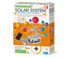4M Green Science Motorisiertes Solarsystem / Solaranlagenmodell / ab 5 Jahren