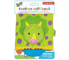 Galt Kinderbuch mit Beißring - Dinosaurier / ab 0 Monaten
