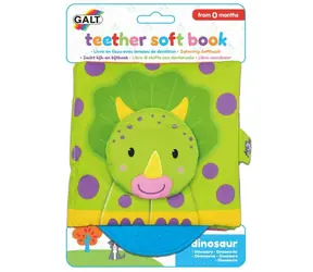 Galt Kinderbuch mit Beißring - Dinosaurier / ab 0 Monaten