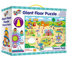 Galt Großes Bodenpuzzle - Vergnügungspark / ab 3 Jahren