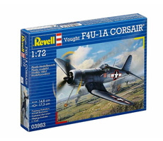 Revell Vought F4U-1A Corsair / Plastikmodell / 1:72 / Anzahl Teile 63 / Altersempfehlung: ab 10 Jahren