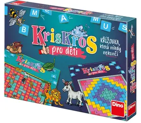 Dino Kris Kross für Kinder / Spieldauer: 30 Min. / Spieleranzahl: 2-4 / ab 5 Jahren