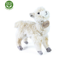 Rappa Plüsch-Alpaka-Lama stehend 23 cm / UMWELTFREUNDLICH / ab 0 Monaten