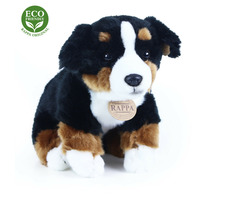 Rappa Plüsch Berner Sennenhund sitzend 25 cm / UMWELTFREUNDLICH / ab 0 Monaten