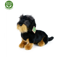 Rappa Plüsch-Dackel sitzend 30 cm / UMWELTFREUNDLICH / ab 0 Monaten