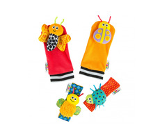 Lamaze - Rasselsocken und -armbänder / ab 0 Monaten