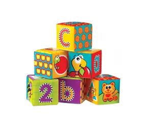 Playgro - Weichschaumwürfel neu 6 Stück / ab 6 Monaten