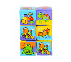 Playgro - Weichschaumwürfel / ab 6 Monaten
