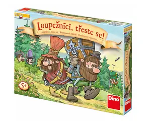 Dino Bandits schütteln! / Spieldauer: 20 Min. / Spieleranzahl: 2-6 / ab 5 Jahren