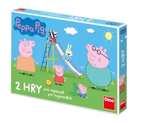 Dino Peppa Pig Komm Spiel und Rutsche / Spieldauer: 30 Minuten / Anzahl Spieler: 2-4 / ab 3 Jahren
