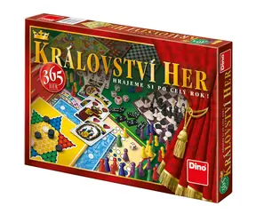 Dino Kingdom of Games (365 Spiele) / Spieldauer: 30 Minuten / Spieleranzahl: ab 1 / ab 4 Jahren