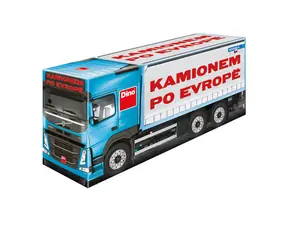 Dino per Truck für Europa / Spieldauer: 60 Minuten / Spieleranzahl: 2-6 / ab 10 Jahren