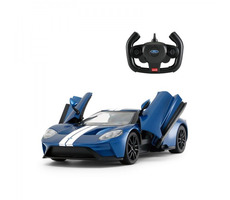 Rastar Ford GT Blau / RC Auto / 27 & 40 MHz / 1:14 / Alter: 6+ / Fernbedienung