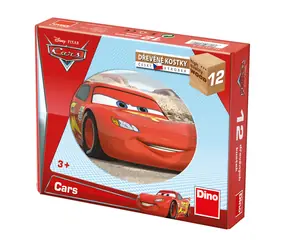 Dino Autos der Welt / Kubus Holzwürfel / 12 Teile / ab 3 Jahren