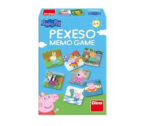 Dino Pexeso - Peppa Pig / Spieldauer: 20 Min. / Spieleranzahl: 2-4 / ab 4 Jahren