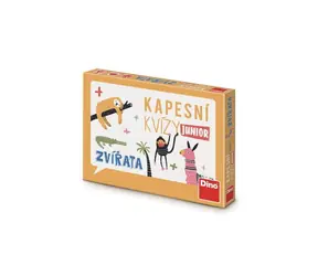 Dino Junior Taschenquiz - Tiere - Reisespiel / Anzahl der Spieler: 1 / ab 8 Jahren 