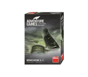 Dino Abenteuerspiele: Monochrome als - Partyspiel / Spieldauer: 240 Minuten / Anzahl Spieler: 1-4 / ab 16 Jahren