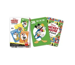 Dino Karten - Mickey und Freunde - Quartett / Spieleranzahl: 3-6 / ab 4 Jahren