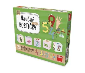 Dino Cubes Zahlen / Kubus Holzwürfel / 20 Stück / ab 3 Jahren