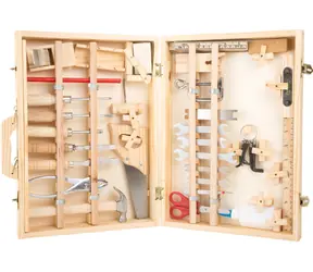 Small Foot Deluxe Werkzeugkoffer aus Holz / ab 6 Jahren