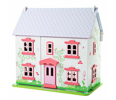 Bigjigs Toys Rosa Puppenhaus / ab 3 Jahren