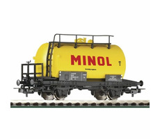 Piko 57713 Kesselwagen Minol DR IV / Maßstab: H0 (1:87) / Länge: 103 mm / Radius: 358 mm / ab 14 Jahren