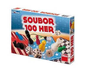 Dino Set mit 100 Spielen / Spieldauer: 20 Min. / ab 6 Jahren