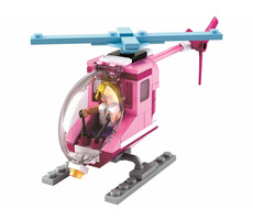 Sluban Girls Dream Holidays M38-B0600D Strand-Helikopter / Lego - kompatibel / Anzahl Figuren|Teile: 1|78 / ab 6 Jahren